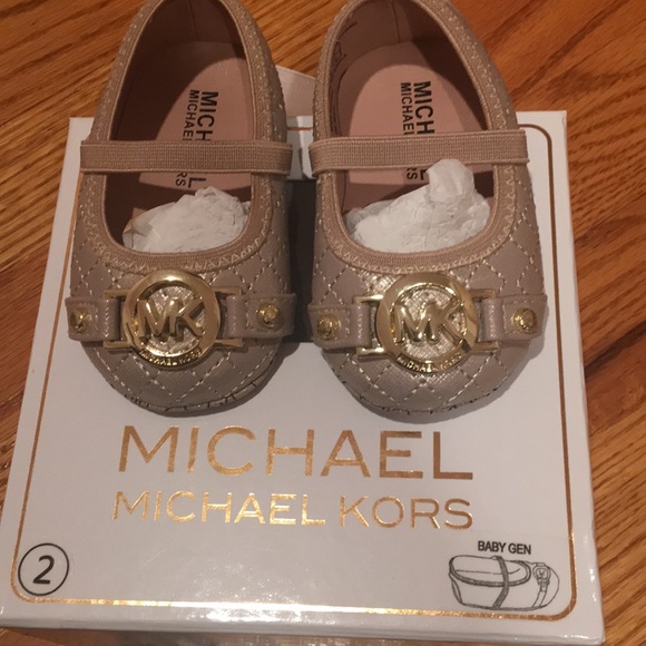 michael kors baby shoes